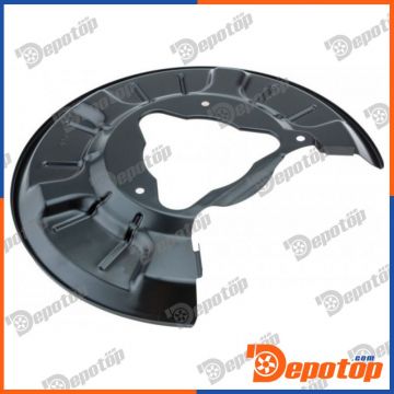 Déflecteur, disque de frein arrière gauche pour KIA | HTO-KA-310, 11573